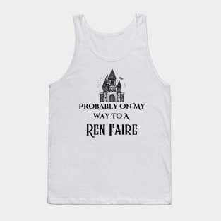 To the Ren Faire Tank Top